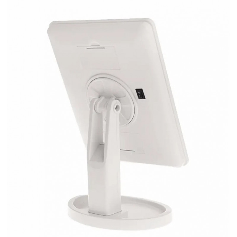 Дзеркало з підсвічуванням Led Mirror / Дзеркало для макіяжу з USB / Біле