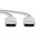 Кабель для захищених смартфонів (PD 30W) Type-C - Type-C (конектор 10 mm.) 1 метр \ Білий