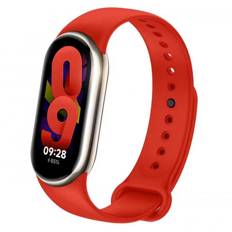 Ремешок на умный браслет Xiaomi Mi Band 10 / Красный