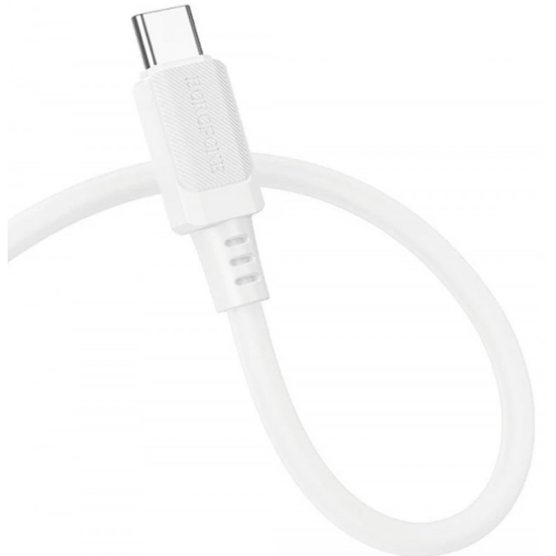 Кабель Borofone X115 Type-c - Type-c / для смартфонов / до 60ват / 1 метр / Белый