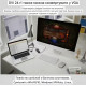 Перехідник, конвертер DVI (24+1 зовнішній) - VGA ( внутрішній) / Чорний
