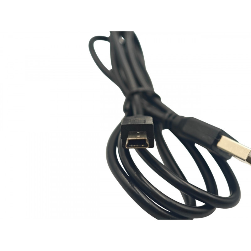 Кабель mini usb (V3) - USB для відеореєстраторів з подовженим конектором 9 mm. / довжина - 100см Чорний
