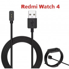 Магнітний USB кабель на смарт годинник Redmi Watch 4 / 100 см. / Чорний