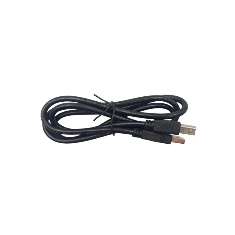 Кабель для принтера (сканера) USB 2.0 AM-BM / 1 метр / Чорний