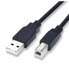 Кабель для принтера (сканера) USB 2.0 AM-BM / 1.8 м. / Чорний