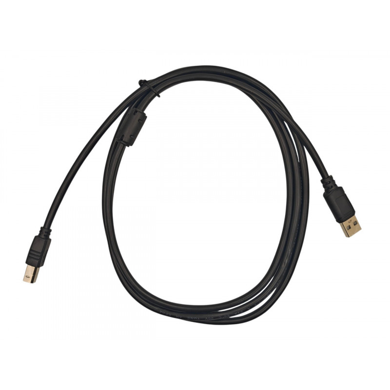 Кабель для принтера (сканера) USB 2.0 AM-BM / 1.8 м. / Чорний