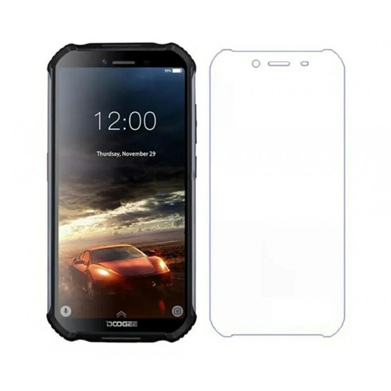 Загартоване захисне скло на Doogee S40 / Прозоре
