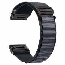 Нейлоновый ремешок для часов Garmin QuickFit 26 мм Fenix 8 51 мм / 7X / 6X / Enduro / Tactix, серый
