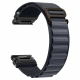Нейлоновый ремешок для часов Garmin QuickFit 26 мм Fenix 8 51 мм / 7X / 6X / Enduro / Tactix, серый