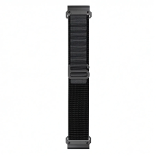 Нейлоновый ремешок для часов Garmin QuickFit 22 мм Fenix 8 47 мм / 7 / 6 / 5 / Forerunner / Epix, черно-серый