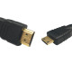 Кабель Mini HDMI - HDMI / 5 метра / Черный