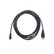 Кабель HDMI - Micro HDMI / 3 метра / Черный