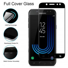 Загартоване захисне скло на Samsung J730 Повне покриття Чорне
