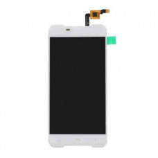 LCD з тачскріном і рамкою (модуль) для смартфона Homtom HT37 / Білий