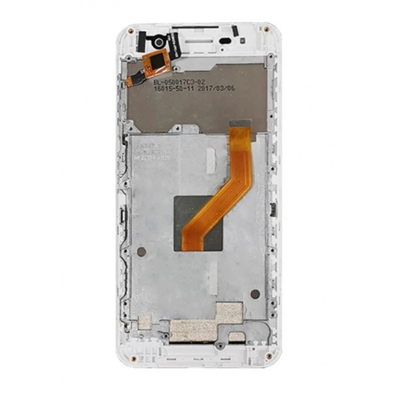 LCD з тачскріном і рамкою (модуль) для смартфона Homtom HT37 Pro Білий