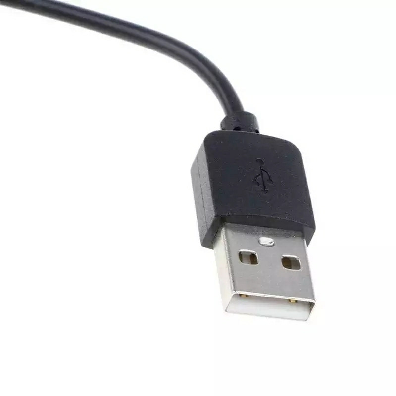 Магнітний USB кабель для смарт-годинників DT99 на 2 конектора (2.84 мм) 80 см. Чорний