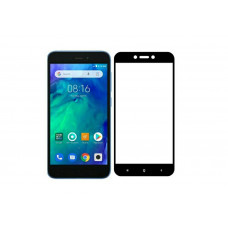 Загартоване захисне скло на Xiaomi Redmi 4X з чорною рамкою