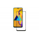 Загартоване захисне скло на Samsung Galaxy M30 / M30s / M305 з чорною рамкою