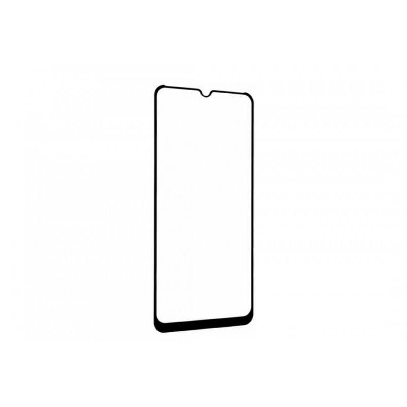 Загартоване захисне скло на Xiaomi Redmi 9 / Чорна рамка