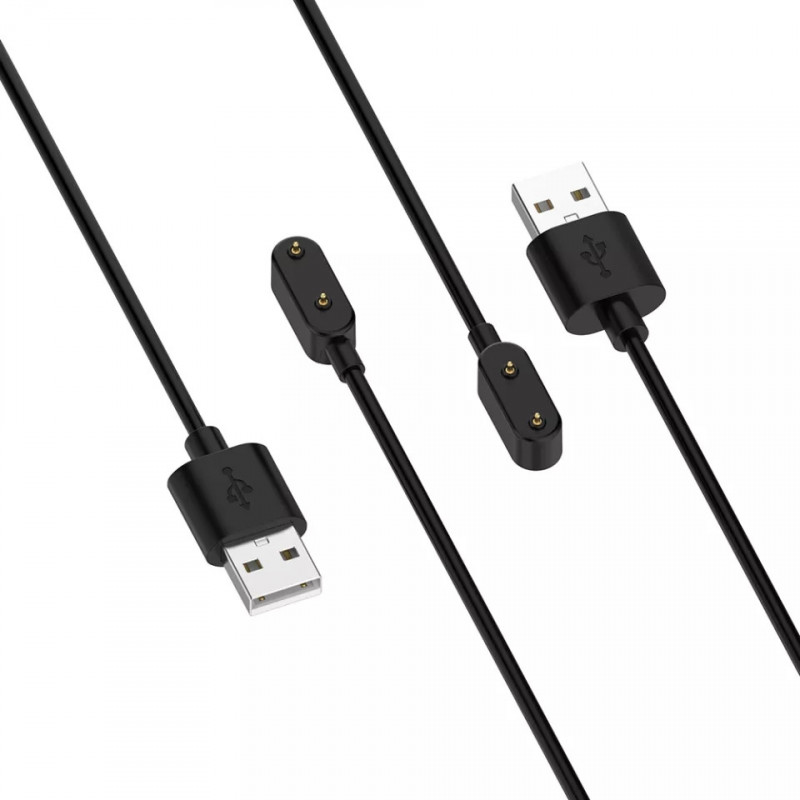 Магнітний USB кабель для годинника HONOR Band 6 HONOR Watch ES 100 см. Чорний