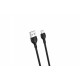 Кабель Micro USB  XO-NB200 для смартфонів Xiaomi Redmi 7 / Xiaomi Redmi 7A 1 метр Чорний