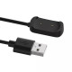 Магнітний USB кабель на смарт-годинник Amazfit GTS /  Amazfit T-Rex A1918  100 см. Чорний