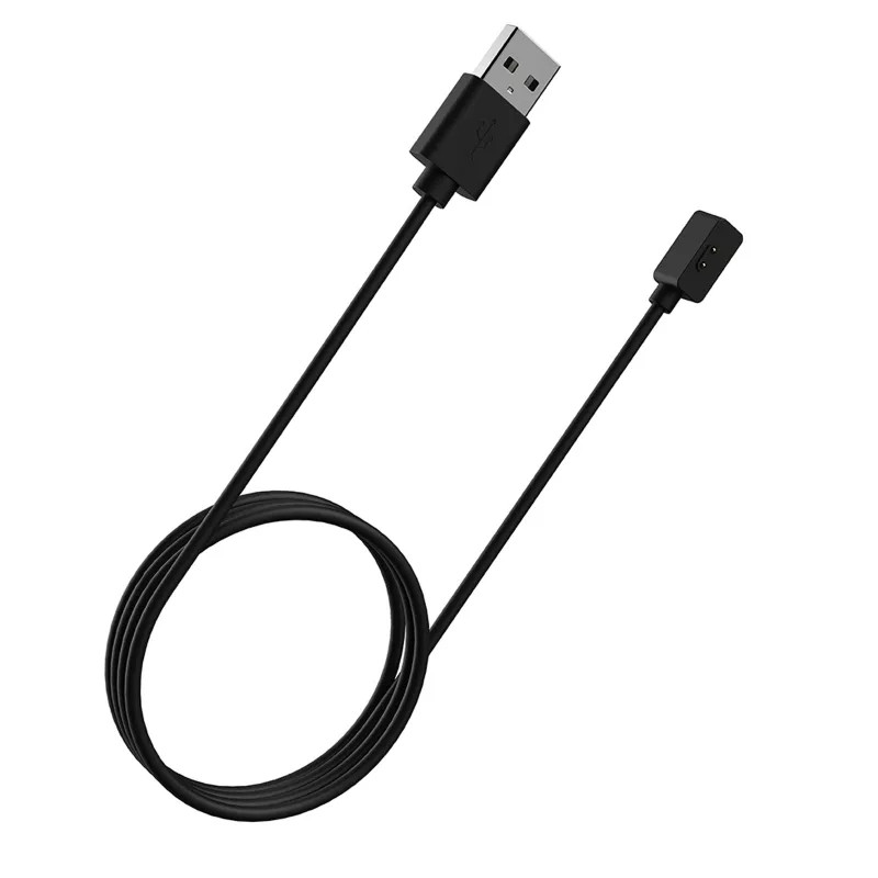 Магнітний USB кабель на смарт-годинник Xiaomi Redmi Watch 2 Lite  50 см. Чорний